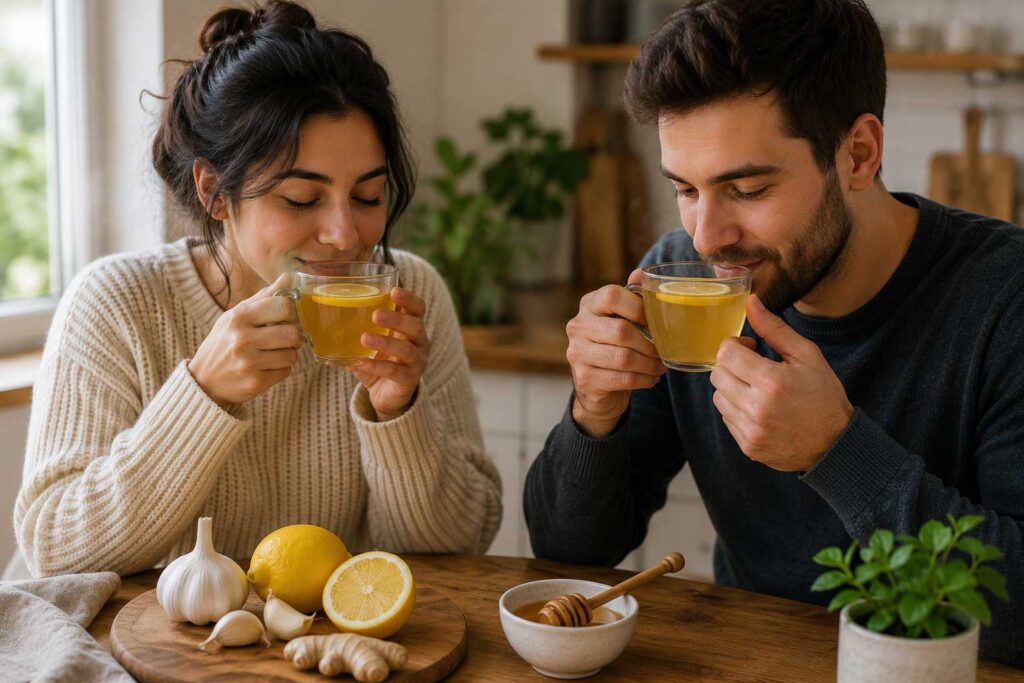 What Does Garlic Lemon Honey Tea Taste Like