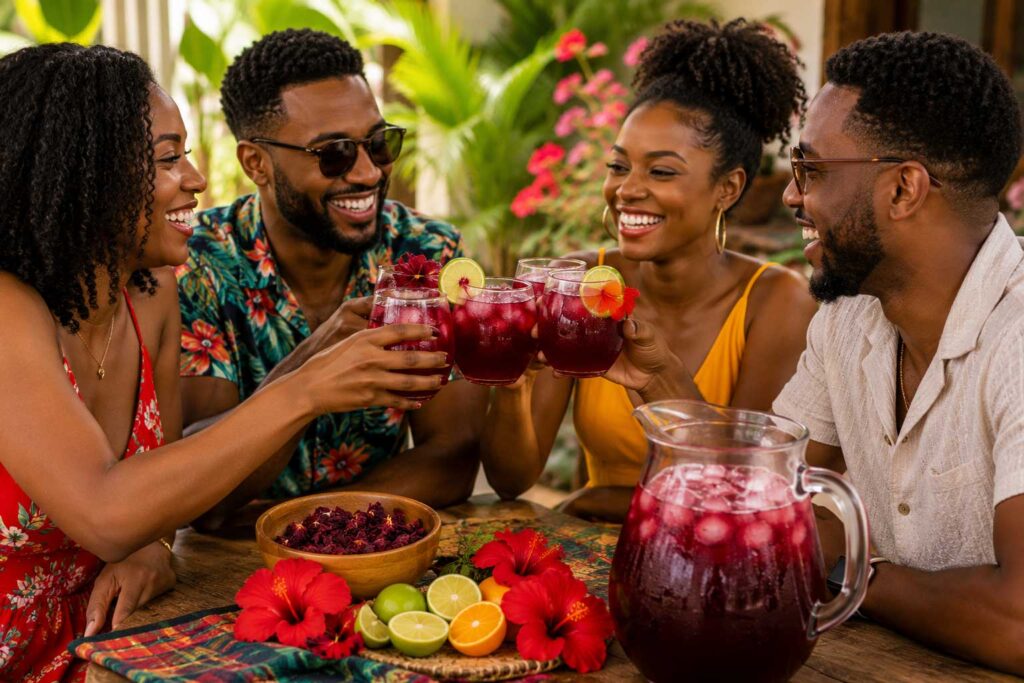 hibiscus punch favorite recipe drink