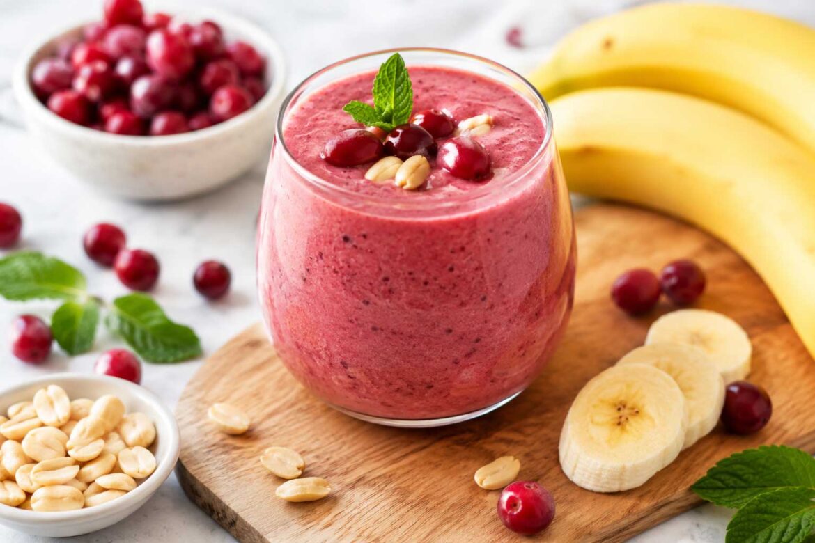 Cranberry Banana Smoothie recipe