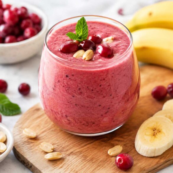 Cranberry Banana Smoothie recipe