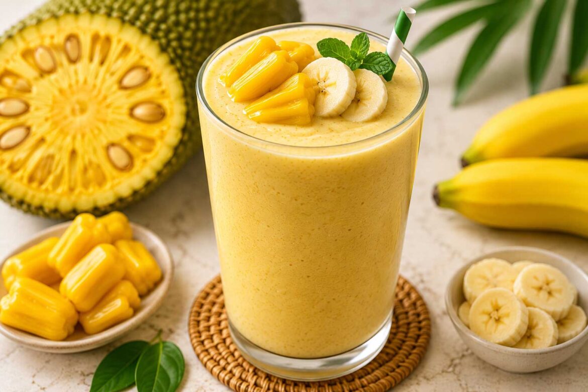 Jackfruit Banana Yogurt Smoothie Recipe