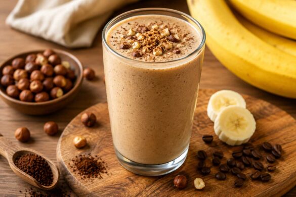 hazelnut coffee banana smoothie recipe
