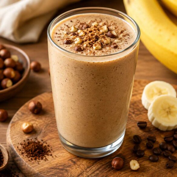 hazelnut coffee banana smoothie recipe