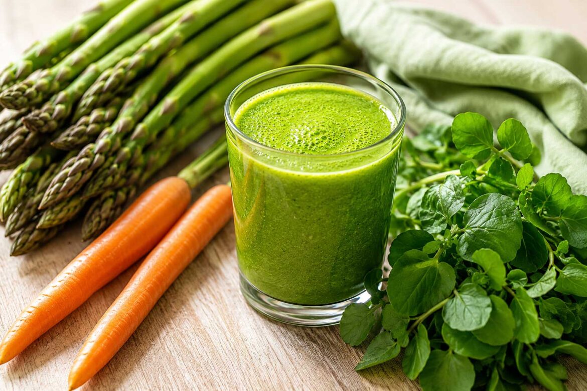 Carrot Asparagus Smoothie Recipe