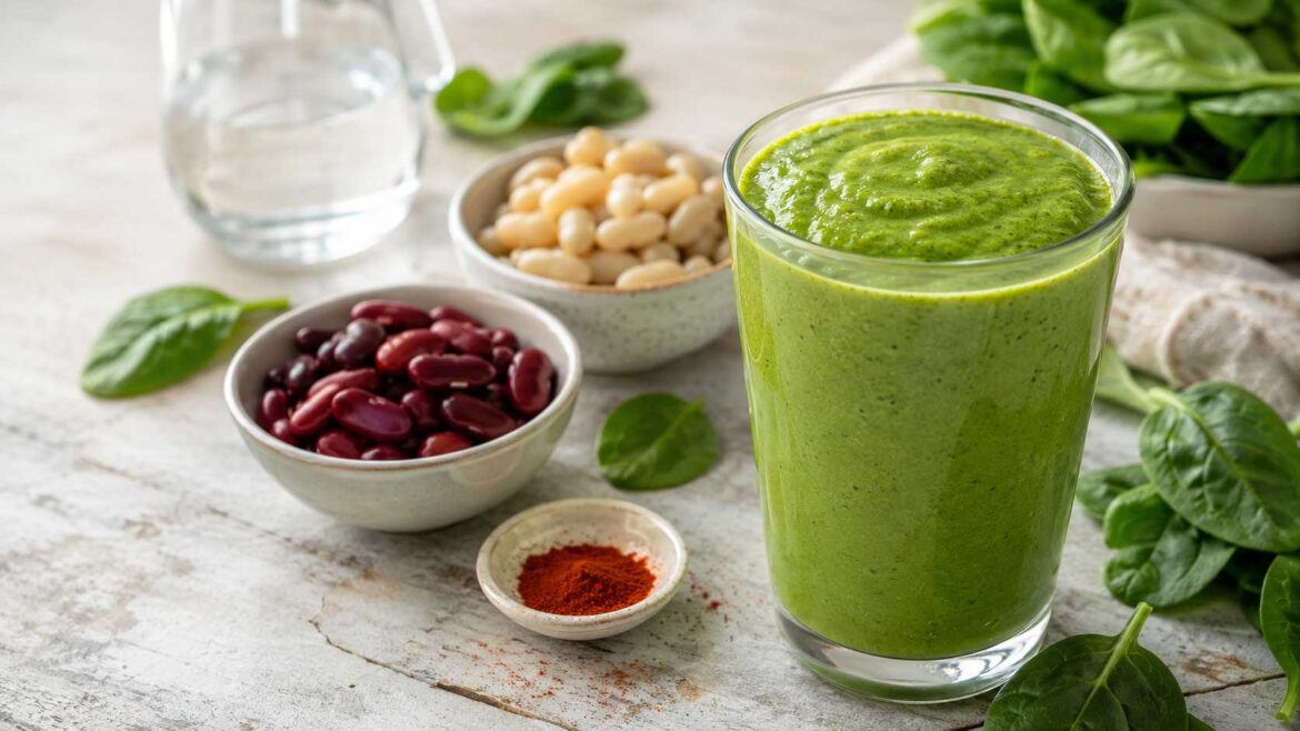 Beany Spinach Smoothie recipe