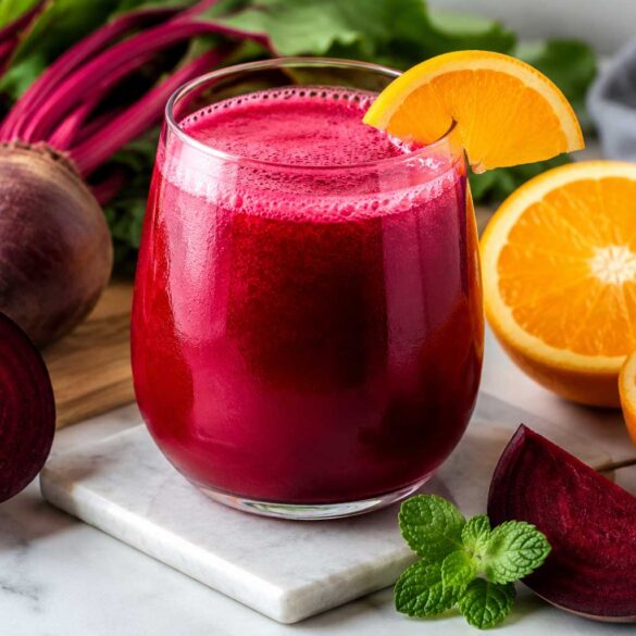 Beet Orange Refresher juice