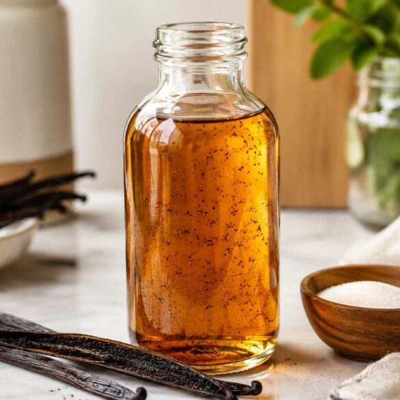 homemade vanilla bean syrup recipe
