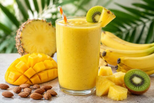 mango banana kiwi pineapple smoothie recipe