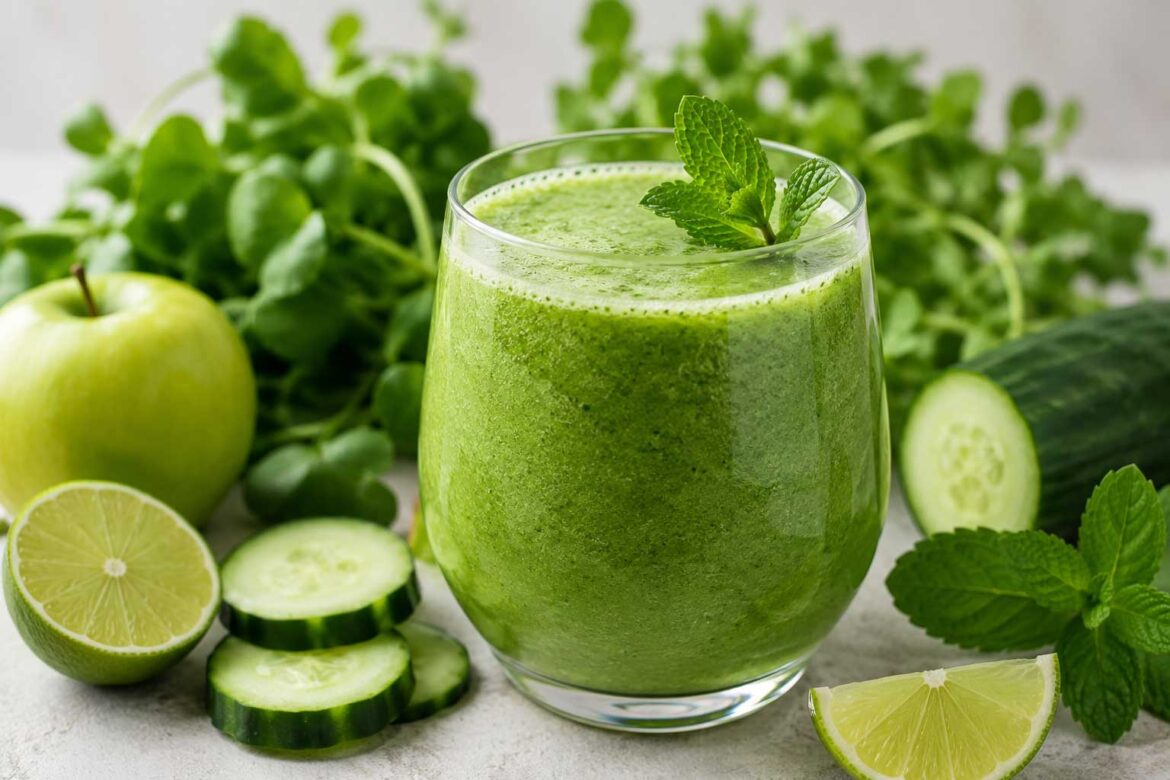 healthy green drink recipe