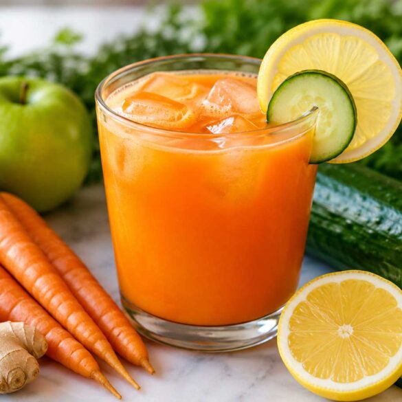 Carrot Cucumber Lemonade recipe