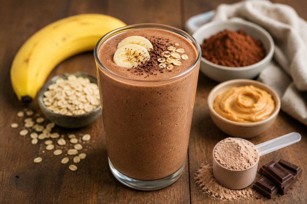 Chocolate Oat Smoothie recipe