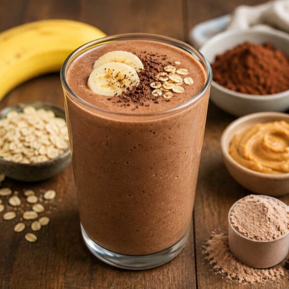 Chocolate Oat Smoothie recipe