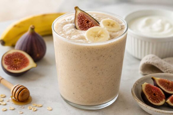 Fig Banana Yogurt Smoothie Recipe