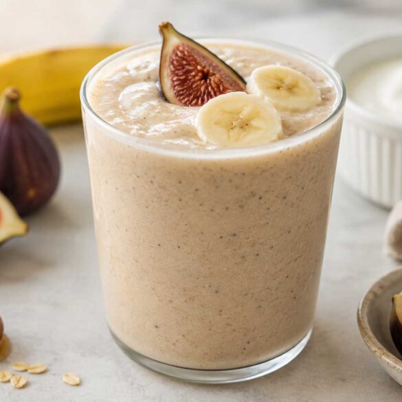 Fig Banana Yogurt Smoothie Recipe