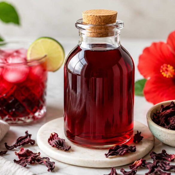 Hibiscus Syrup Recipe