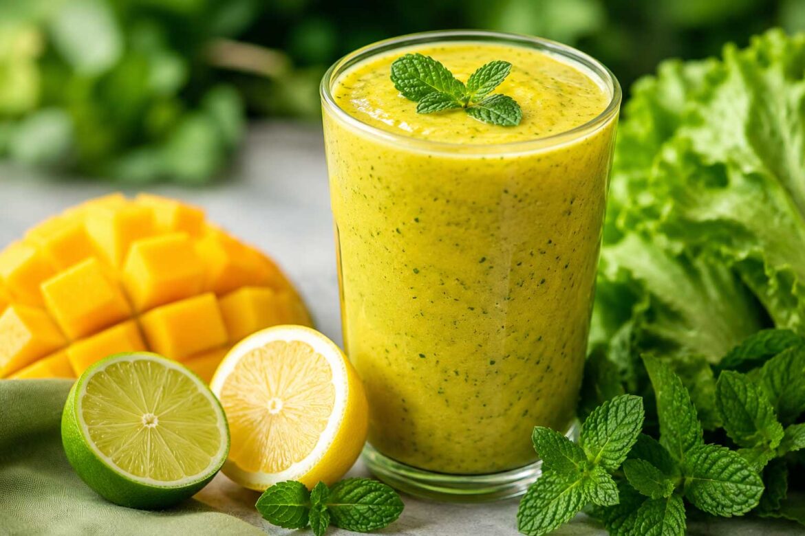 Mango Mint-Jito Smoothie Recipe
