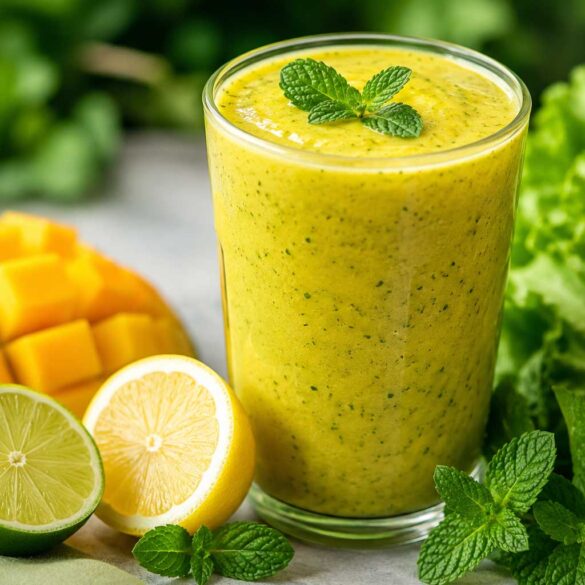 Mango Mint-Jito Smoothie Recipe