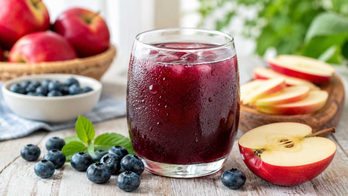 Blueberry Apple Juice recipe