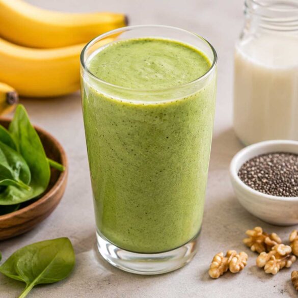 Banana Nut Greens Smoothie recipe