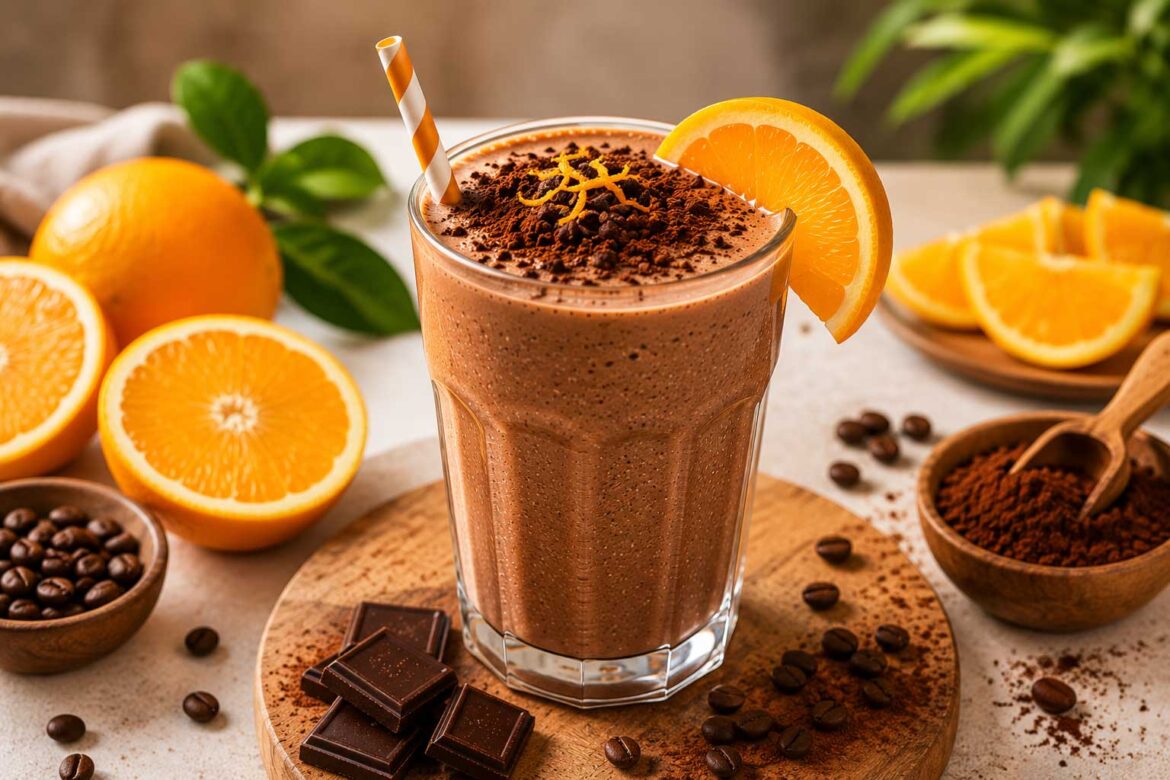 Orange Cappuccino Shake Recipe