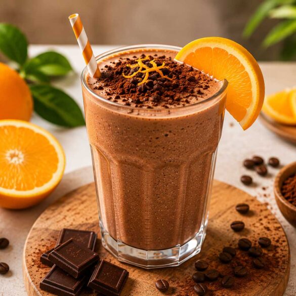 Orange Cappuccino Shake Recipe