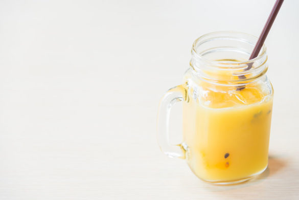 Passion Fruit Apple Banana Smoothie