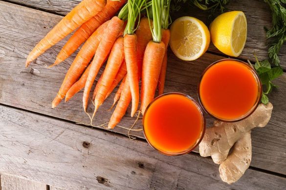 Carrot Cucumber Lemonade