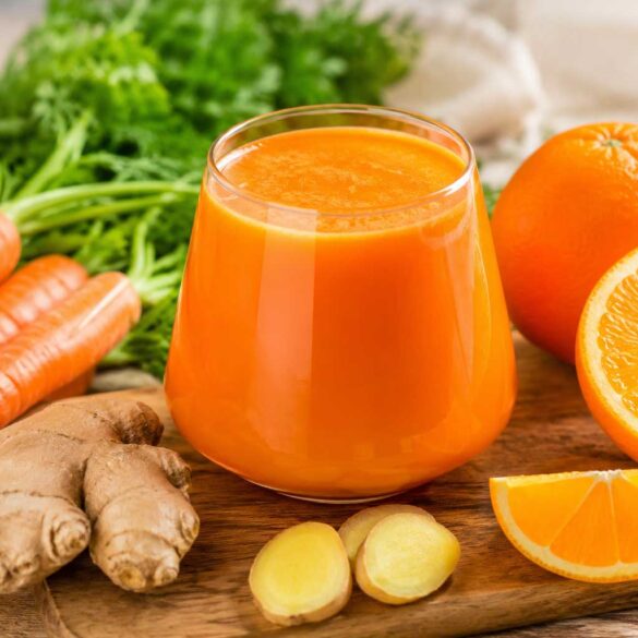 Carrot Orange Ginger Cocktail Recipe