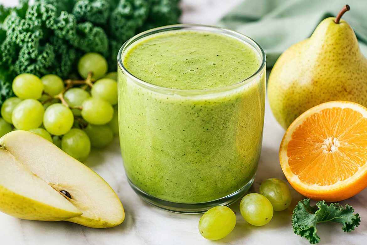 Grape Pear Smoothie recipe
