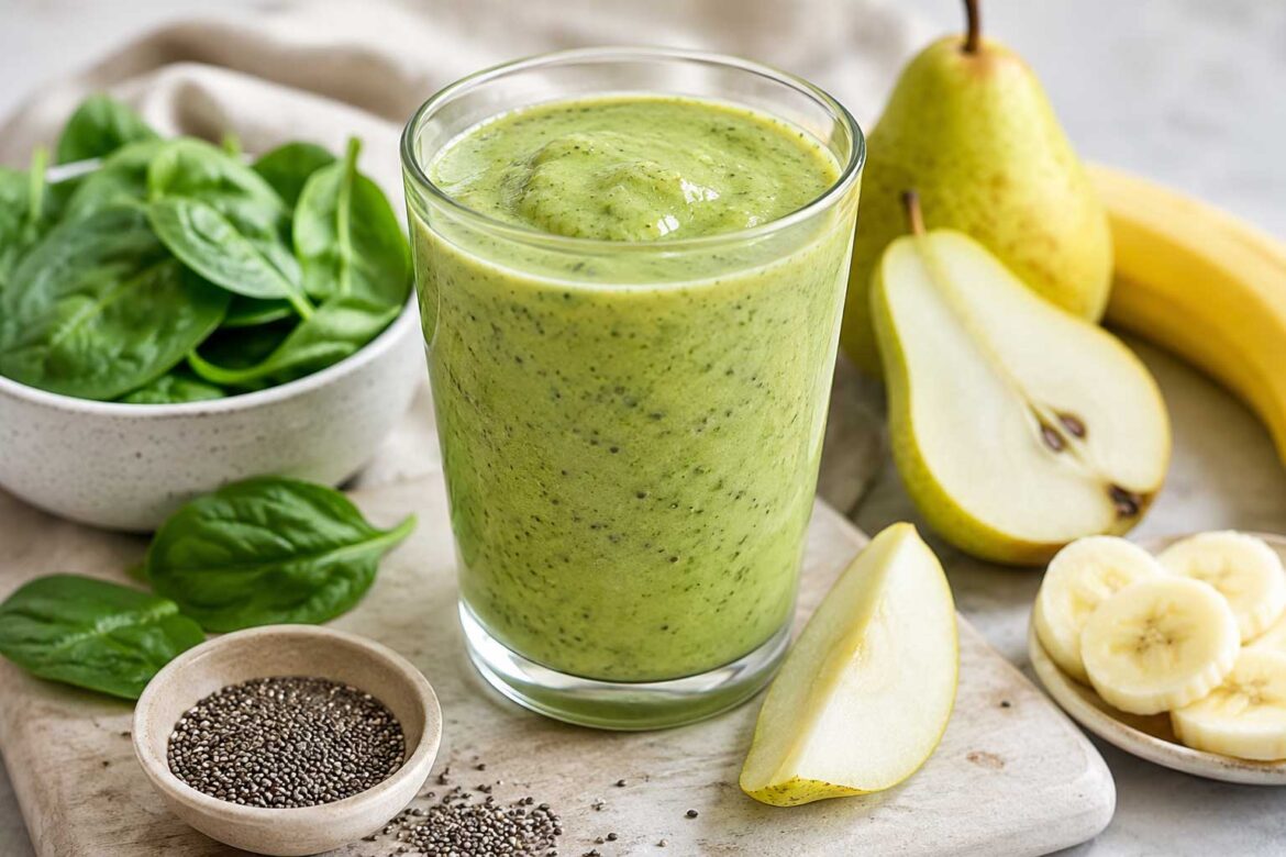 Chia Pear Smoothie recipe