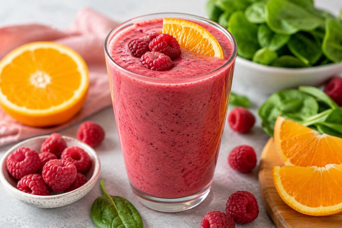 Raspberry Orange Smoothie Recipe