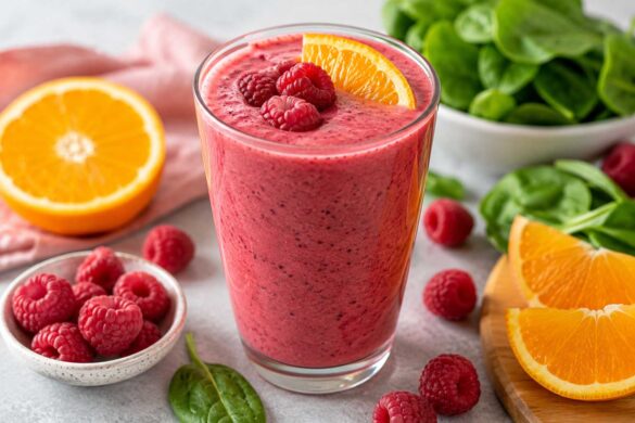 Raspberry Orange Smoothie Recipe