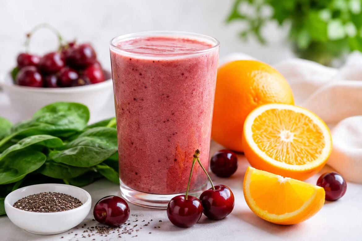 cherry orange smoothie recipe