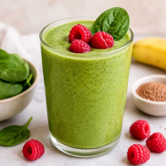 green raspberry smoothie recipe